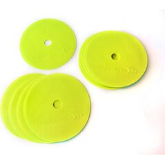 YakimaSport Znaczniki pola płaskie (maty znakujące) - zestaw 10 szt. żółte 11928603 5903796713961