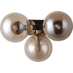 Kinkiet Italux Kinkiet lampa Italux Marbelio LED nowoczesny złoty WL-6161-3 GO+CO 12102877 5900644315773