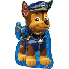AMSCAN Balon foliowy Psi Patrol Chase Paw Patrol na hel 12172374 26635839372