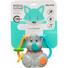 Milly Mally Grzechotka muzyczna słonik 12174093 5901761127829