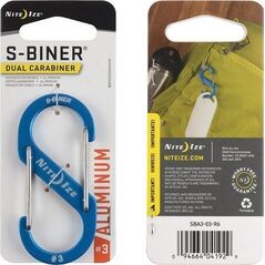 NiteIze Karabinek Nite Ize S-Biner Aluminium #3 Niebieski 12363128 94664041929
