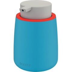 Dozownik do mydła Leitz DOZOWNIK Z POMPKĄ NA PŁYN DEZYNFEKUJĄCY/MYDŁO 300ml LEITZ COSY CERAMICZNY NIEBIESKI MORSKI 1szt 12376661 4002432127566