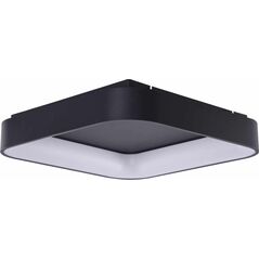 Lampa sufitowa Azzardo Przysufitowa lampa pokojowa Solvent LED 32W kwadrat czarna 12400296 5901238440024