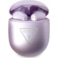 Słuchawki Guess Triangle Logo fioletowe (GUTWST82TRU) 12519768 3666339099350