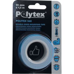 Taśma montażowa piankowa dwustronna Anticor Polytex 560 19mmx1,5m 12524205 5906194016009