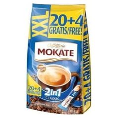 Mokate Mokate XXL 2in1 miks kawowy 20 + 4 sztuki GRATIS  [108|70] 12531097 5900649058187