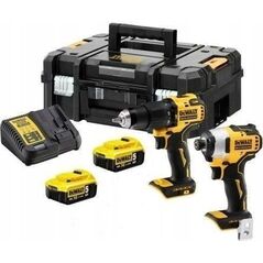 Dewalt ZESTAW WKRĘTARKA DCD708 + ZAKRĘTAKRA DCF809 18V 2*5.0AH 12535268 5035048792926