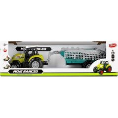 Mega Creative Traktor z akcesoriami Moje Ranczo 12551054 5904335826364