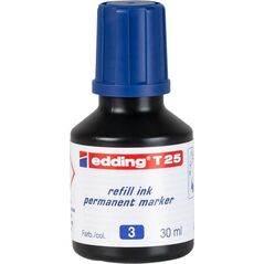 Edding Tusz do uzupełniania markerów permanentnych e-T 25 EDDING, niebieski 12554958 4004764023882