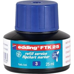 Edding Tusz do uzupełniania markerów do flipchartów e-FTK 25 EDDING, niebieski 12555439 4004764780303