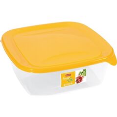 Curver CURVER - Pojemnik na żywność Fresh&Go - kwadrat - żółty - 0,25 L 12611602 3253920557025