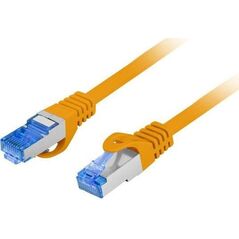 Lanberg PATCHCORD KAT.6A S/FTP LSZH CCA 0.25M POMARAŃCZOWY FLUKE PASSED LANBERG 12615118 5901969435122