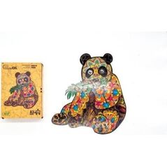 PuzzleOK Puzzle drewniane eko 124 Kung Fu Panda A3 12627945 4821993012117