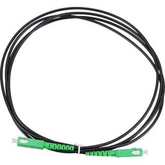 ExtraLink EXTRALINK PATCHCORD SC/APC-SC/APC SM SIMPLEX 3.0MM 1M BLACK 12665467 5903148919287