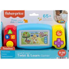Mattel Fisher-Price "Ucz się i śmiej!" Konsola ABC Małego Gracza HNN39 MATTEL 12734660 194735145980