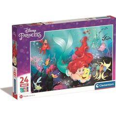 Clementoni CLE puzzle 24 maxi SuperKolor Little Mermaid 24243 12736181 8005125242436
