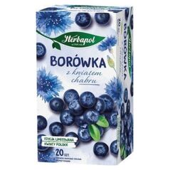 Selgros Herbapol herbatka owocowa borówka z kwiatem chabru (20 torebek x 2,3g) 46g 12760563 5900956006918