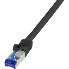LogiLink LogiLink C6A073S kabel sieciowy Czarny 5 m Cat6a S/FTP (S-STP) 12762432 4052792055955