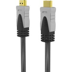 Kabel Cian Technology HDMI - HDMI 10m grafitowy (IHD-10T) 12858769 8681949012686