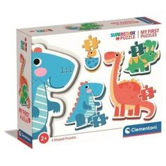 Clementoni Układanka Moje Pierwsze Puzzle Dinozaury 12888522 8005125208340
