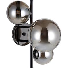 Kinkiet Italux Wiszący kinkiet Canello WL-406007-3A-BCR chrom czarny 12890143 5900644434955