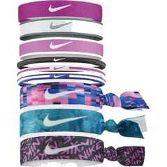 Nike Opaski do włosów Nike Mixed 9 szt 3 szerokości ,ultikolor 12890591 887791741745