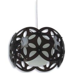 Lampa wisząca KRIS Lampa wisząca zwis Krislamp Ibis 1x40W E27 czarna KR183-1L 12897309 5907582566779
