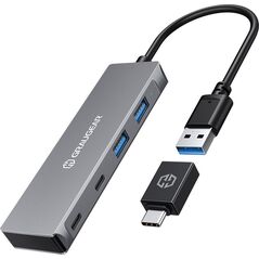 HUB USB Graugear GRAUGEAR USB-HUB 4x USB 3.0, 2x Type-C und 2x Type-A retail 12906037 4260746550405