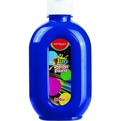 Keyroad Farba plakatowa KEYROAD, fluorescencyjna, 300ml, butelka, neonowa niebieska 12988571 6941288721680