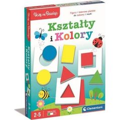 Clementoni Ucz? si? bawi?c. Kszta?ty i kolory 12992566 8005125507641