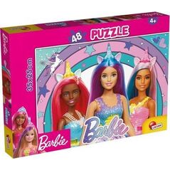 Lisciani LISCIANI BARBIE PUZZLE M-PLUS 48 - MAGIC UNICORN 13048241 8008324099436
