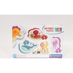 Clementoni Układanka Moje Pierwsze Puzzle Życie morskie 13122994 8005125208357