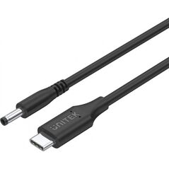 Kabel USB Unitek USB-C - DC 4 x 1.7 mm 1.8 m Czarny (C14118BK-1.8M) 13154163 4894160049971