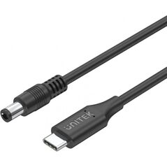 Kabel USB Unitek USB-C - DC 5.5 mm 1.8 m Czarny (C14119BK-1.8M) 13154169 4894160049988