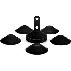 YakimaSport Wysepki, Stożek, Stożki, Kapturki, Grzybki treningowe w 1 kolorze Czarny 13183460 5903796715682