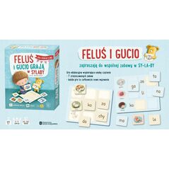 Nasza Księgarnia Gra Feluś i Gucio grają w sylaby 13220868 5904915902259