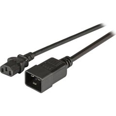 Kabel zasilający EFB EFB Elektronik EK531.1,8V2 kabel zasilające Czarny 1,8 m C20 panel C13 panel 13242182 4049759272395