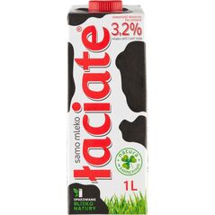 Łaciate Łaciate Mleko UHT 3,2 % 1 l 13262545 5900820000011