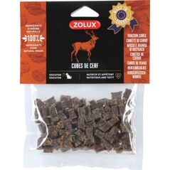 Zolux ZOLUX Przysmak naturalny dla psa Kostki jeleń 100g 13278545 3336024826393