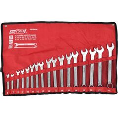 AWTools AW KLUCZ PŁASKO-OCZKOWY KPL.17szt./6mm-22mm 13298186 5903678614294