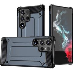 Hurtel Etui pancerne wzmacniane do Samsung Galaxy S24 Ultra Hybrid Armor niebieskie Etui pancerne wzmacniane do Samsung Galaxy S24 Ultra Hybrid Armor niebieskie 13320059 9145576284995