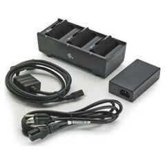 Zebra 3 Slot Battery Charger| ZQ300 Series| includes power supply and EU power cord 13332843 8596375094727