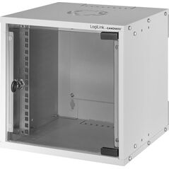 LogiLink Logilink Wandgehäuse 10 Zoll, 6 HE, montiert, grau 13335164 8698800003882