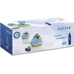 Art Naboje N2O do syfonu do bitej śmietany 7,5g Kayser 50 szt/Opk 13337927 9002539022271