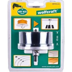 Wolfcraft OTWORNICA STANDARD 40,45,65MM (1 KPL) 13361590 4006885891609