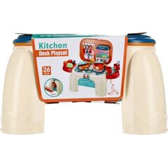 Mega Creative KUCHNIA B/O AKC 32X20X26 MC 2W1 STOLIK 18 13402076 5904335843934