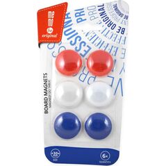 MemoBe Magnesy do tablic MemoBe śr.30mm (6) 13405327 5902884169239