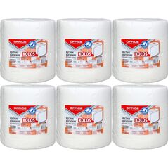 Office Products Ręcznik w rolce Office Products 100m 2w celuloza białe (6) 13417143 5901503677889