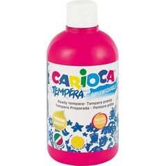 Carioca Farba tempera Carioca 500ml neon różowa, RÓŻOWY NEONOWY 13443102 8003511270377