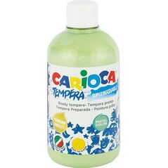 Carioca Farba tempera Carioca 500ml pastel zielona, ZIELONY PASTELOWY 13443104 8003511270438